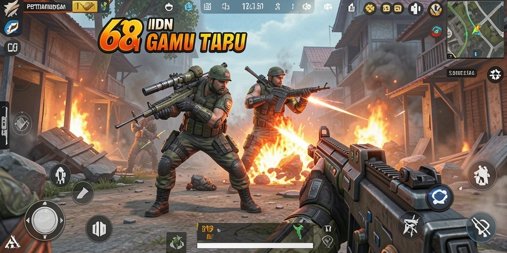 Screenshot gameplay intens di 68IDN dengan aksi seru.