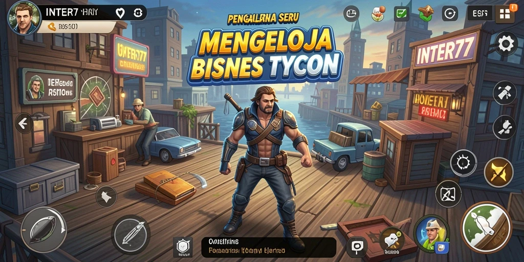 Gameplay menarik dalam <strong>INTER77</strong> yang menunjukkan pengelolaan bisnis dan strateginya.