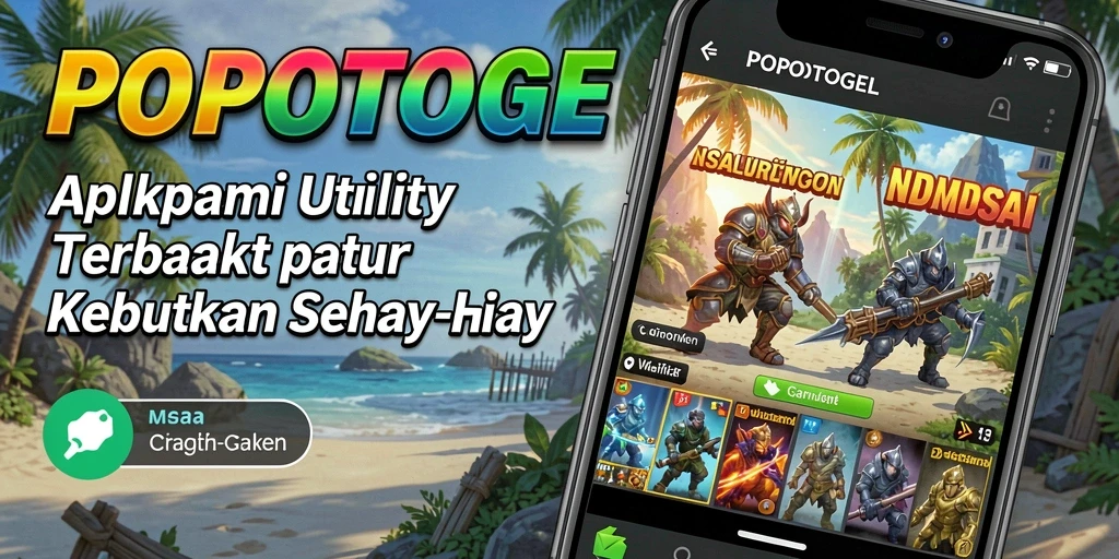 Tampilan antarmuka <strong>POPOTOGEL</strong> yang ramah pengguna dan fungsional.